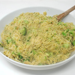 Broccoli And Parmesan Orzo