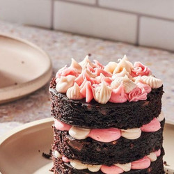 Mini Chocolate Raspberry Cake