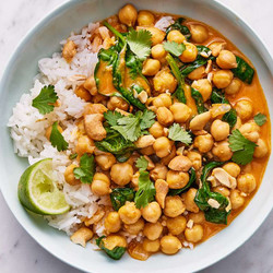 Coconut Chickpea Curry