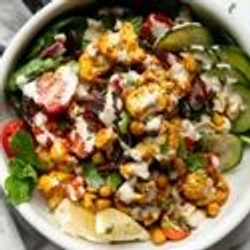 Sheet Pan Veggie Shawarma With Lemon Tahini Dressing (gluten Free And Vegan)