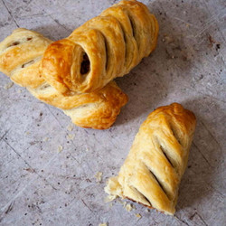 Easy Vegan Apple Sausage Rolls