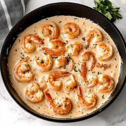 Creamy Garlic Shrimp Recipe