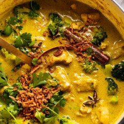 Golden Coconut Chicken Curry