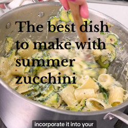 Pasta With No-cook Zucchini Sauce
