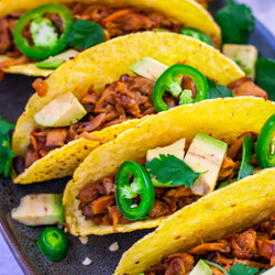 King Oyster Mushroom Tacos (easy, Vegan, Gluten-free)