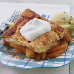 Peach Slab Pie