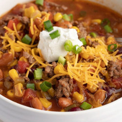 Easy Crockpot Taco Soup Recipe