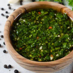 Green And Red Chimichurri