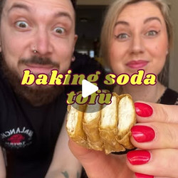 Baking Soda On Tofu