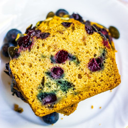 Pumpkin Blueberry Bread