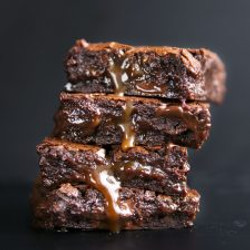 Salted Caramel Brownies