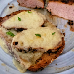 Air Fryer Pork Sandwich