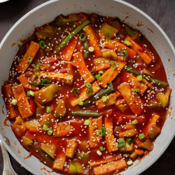 Gochujang Tofu Stir Fry