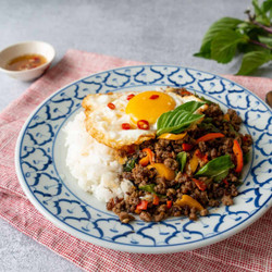 Thai Holy Basil Stir Fry With Beef (pad Kra Pao)