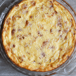 Keto Crustless Quiche Lorraine