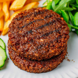 Meaty Vegan Burger Patties (gluten-free!)