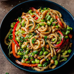 15-minute Vegan Chili Garlic Noodles