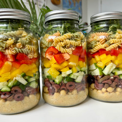 Easy Pasta Salad With Lemon Dressing