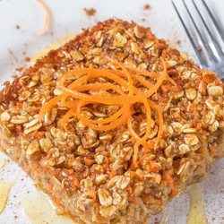 Carrot Cake Baked Oatmeal