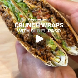 Juicy Beef Crunchwraps