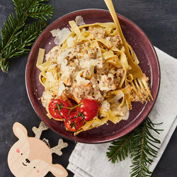 Weiße Bolognese