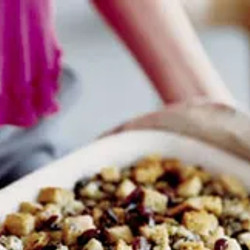 Wild Rice, Apple, And Dried-cranberry Stuffing