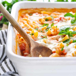 Dump-and-bake Penne Alla Vodka