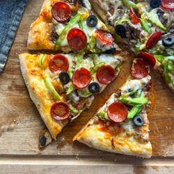Homemade Supreme Pizza