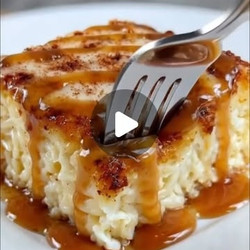 Soft Vanilla Rice Milk Comfort Bake