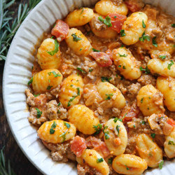 Ground Beef Gnocchi (30 Minutes, One-pan)