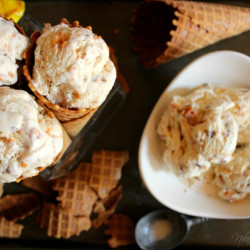 Butterfinger Ice Cream