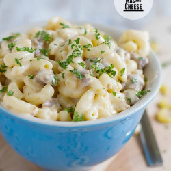 Stovetop Sausage Mac And Cheese