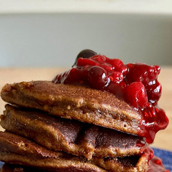 Perkins With Berry Compote