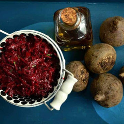 Traditional Polish Shredded Beets Salad - Buraczki Recipe