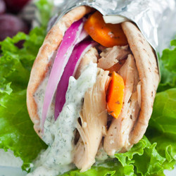 Slow Cooker Chicken Gyros