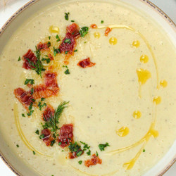Easy Roasted Garlic Soup (Remix)