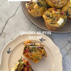 Breakfast Savoury Muffins