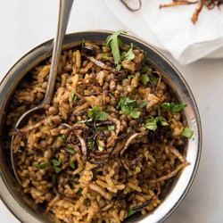 Middle Eastern Rice (mejadra)