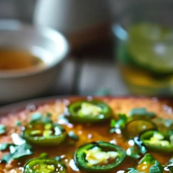 Jalapeño Cornbread With Lime Honey Glaze