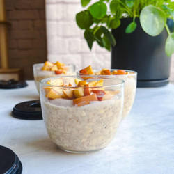 Overnight Oats With Chia Seeds (apple Cinnamon)