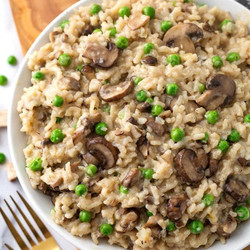 Instant Pot Mushroom Risotto