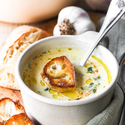 French Garlic Soup