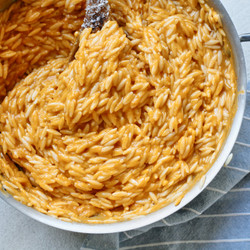 One Pot Butternut Orzo