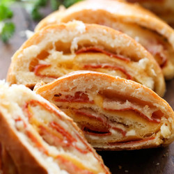Provolone Pepperoni Bread - Chef In Training