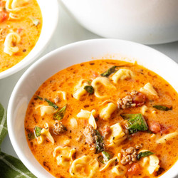 Italian Sausage Tortellini Soup Recipe