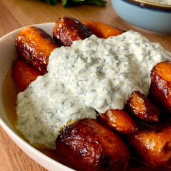 Honey Butter Carrots vego sides