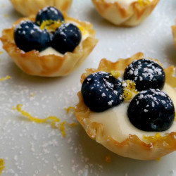 Perfect Little Lemon Blueberry Tartlets