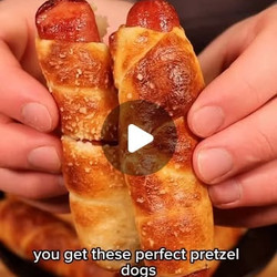 Better Than Auntie Anne's Pretzel Dogs