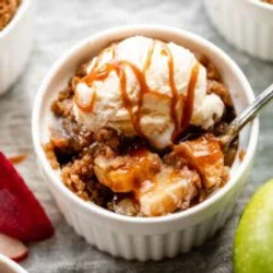 Individual Apple Crumbles