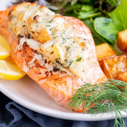 Shrimp Stuffed Salmon